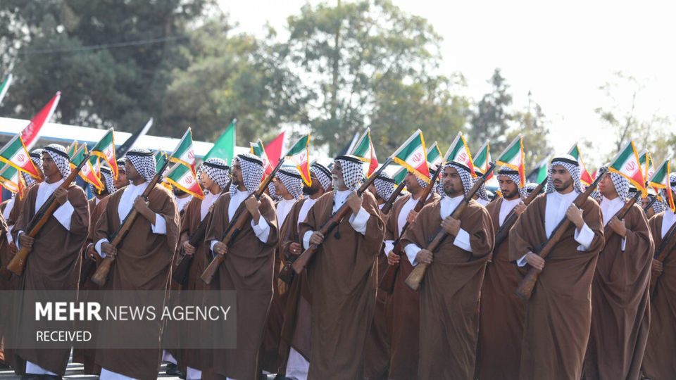 مراسم رژه ۳۱شهریور نیروهای مسلح در تهران