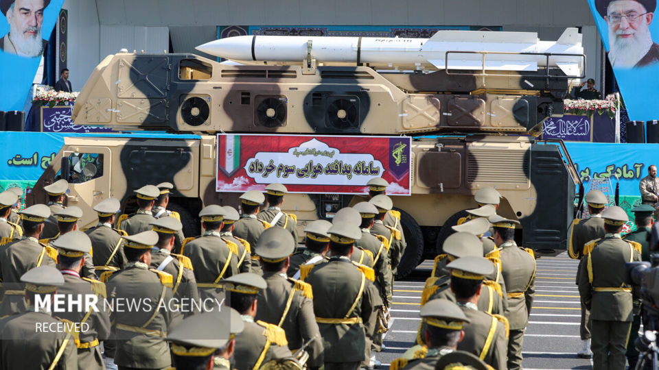 مراسم رژه ۳۱شهریور نیروهای مسلح در تهران
