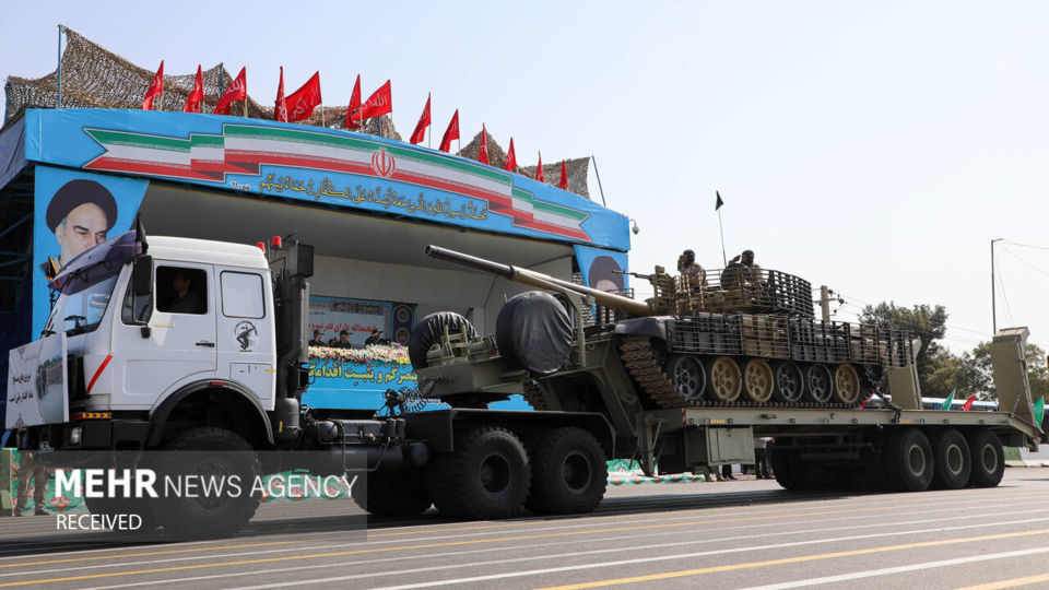 مراسم رژه ۳۱شهریور نیروهای مسلح در تهران