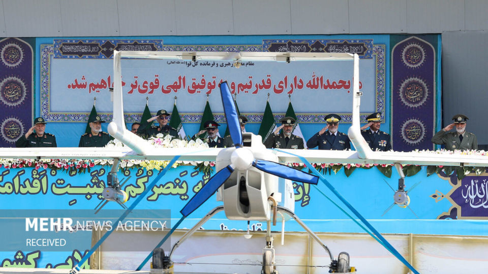 مراسم رژه ۳۱شهریور نیروهای مسلح در تهران