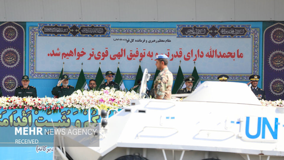 مراسم رژه ۳۱شهریور نیروهای مسلح در تهران