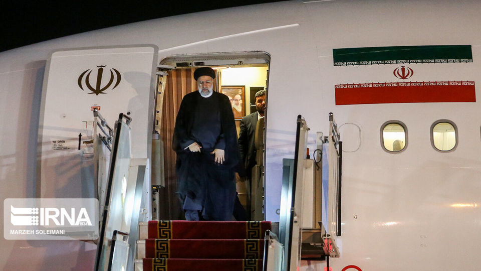 بازگشت رییس جمهور از نیویورک