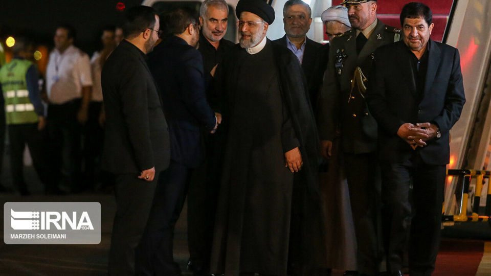 بازگشت رییس جمهور از نیویورک