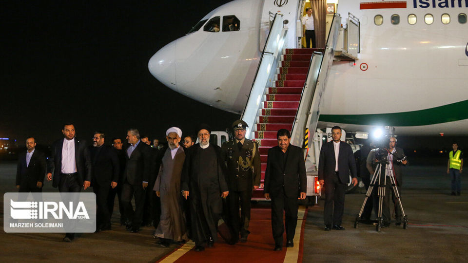 بازگشت رییس جمهور از نیویورک