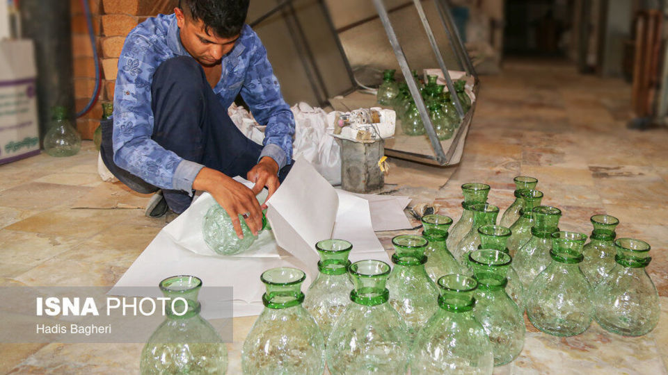 احیاء شغل شیشه‌گری سنتی در قزوین