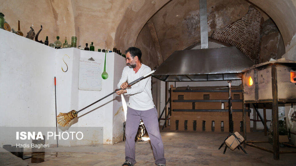 احیاء شغل شیشه‌گری سنتی در قزوین