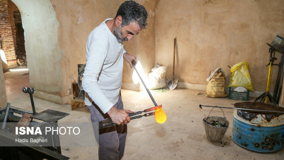احیاء شغل شیشه‌گری سنتی در قزوین