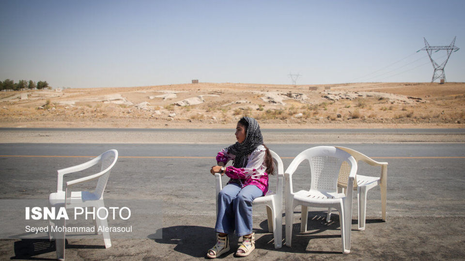 زائران پیاده حرم امام رضا (ع)