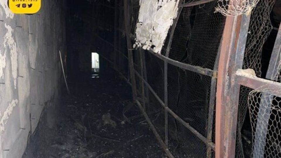 تصاویر زندان اوین پس از آتش‌سوزی