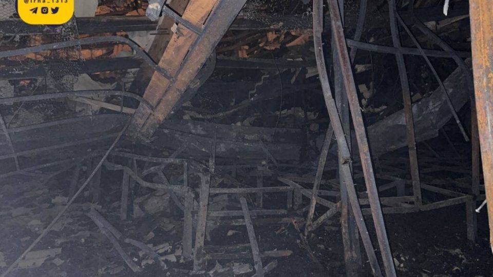 تصاویر زندان اوین پس از آتش‌سوزی