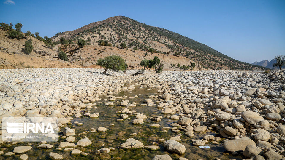 خشکی تدریجی رودخانه بازفت