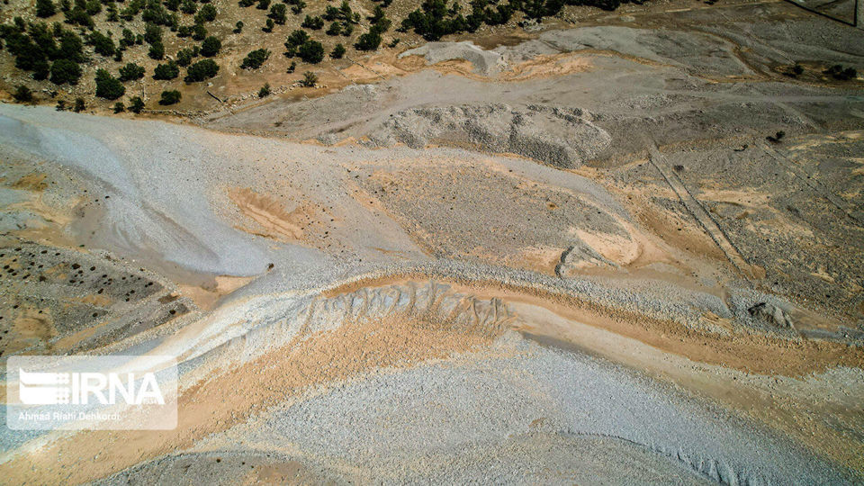 خشکی تدریجی رودخانه بازفت