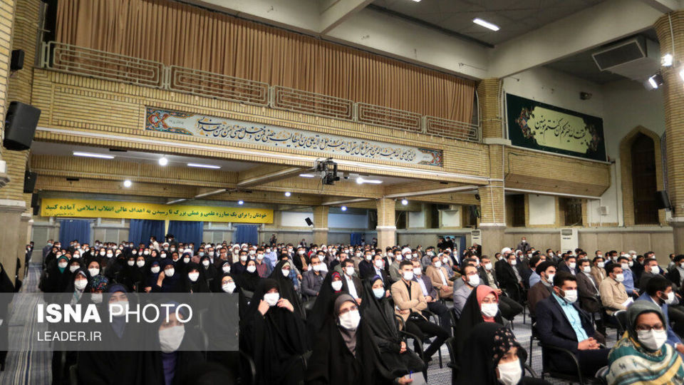 دیدار نخبگان و استعدادهای برتر علمی با مقام معظم رهبری