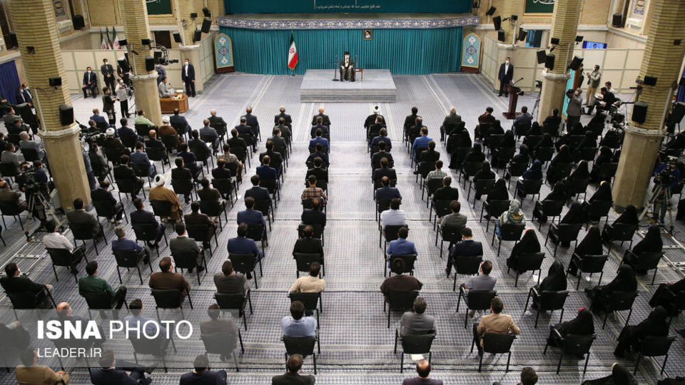 دیدار نخبگان و استعدادهای برتر علمی با مقام معظم رهبری