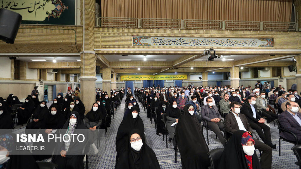 دیدار نخبگان و استعدادهای برتر علمی با مقام معظم رهبری