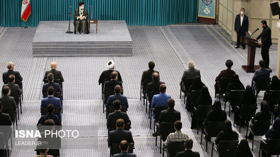 دیدار نخبگان و استعدادهای برتر علمی با مقام معظم رهبری