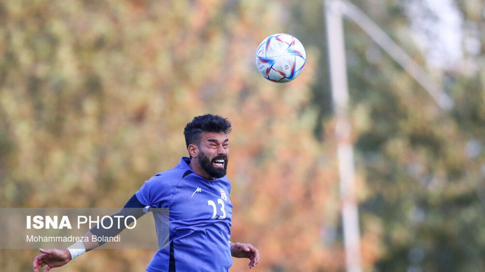 تمرین تیم ملی فوتبال