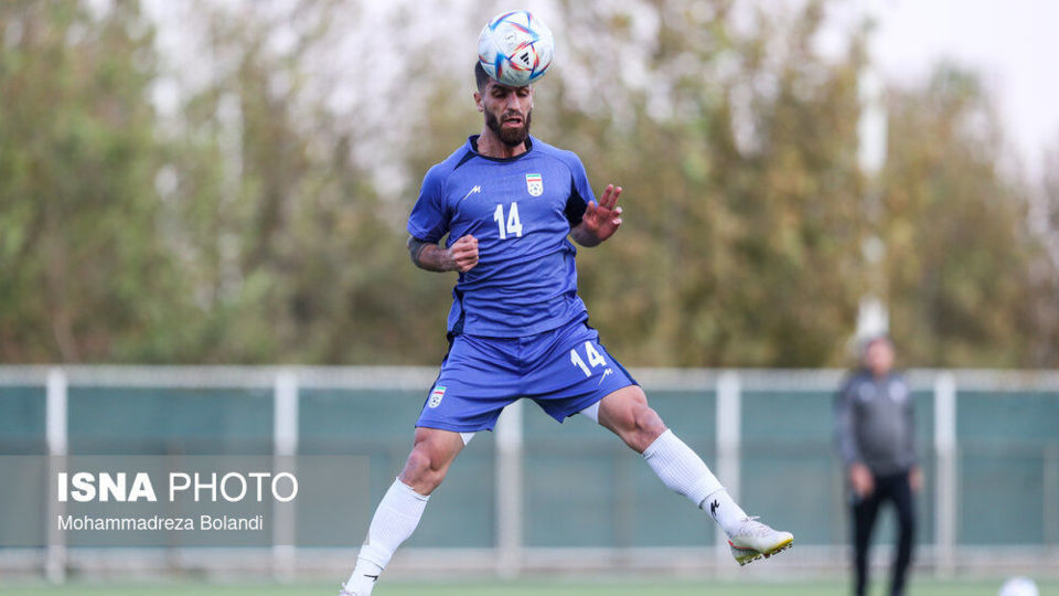 تمرین تیم ملی فوتبال