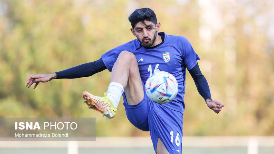 تمرین تیم ملی فوتبال