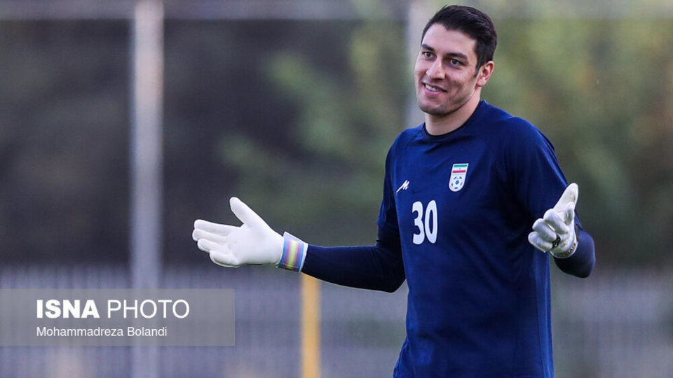 تمرین تیم ملی فوتبال