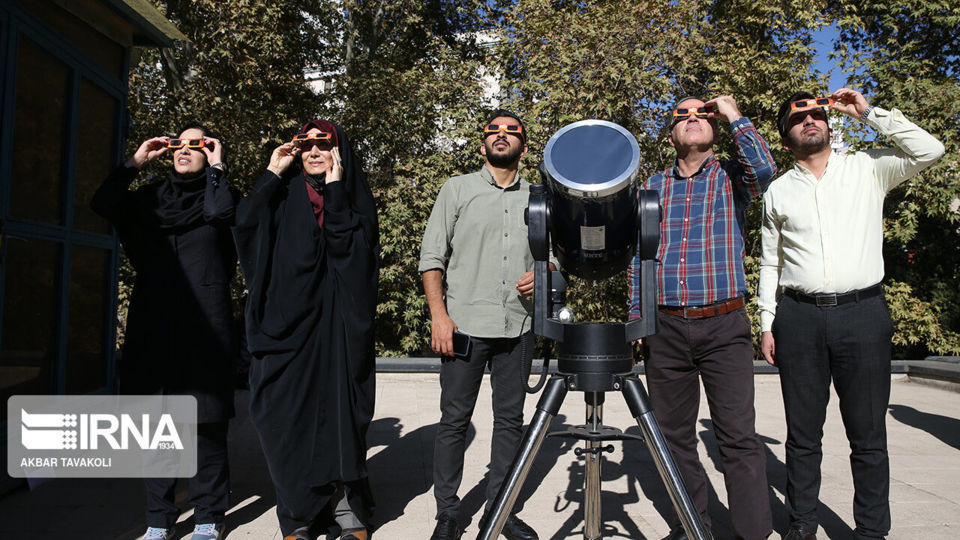 خورشید گرفتگی در تهران