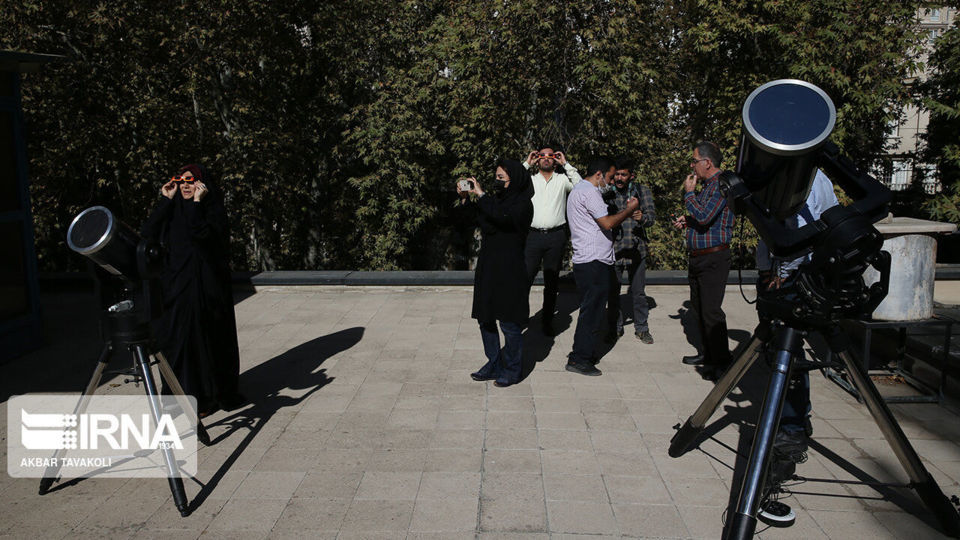 خورشید گرفتگی در تهران