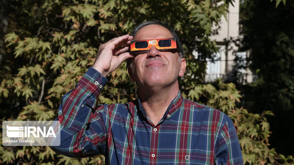 خورشید گرفتگی در تهران