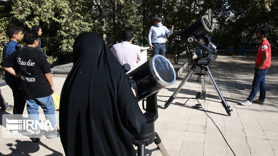 خورشید گرفتگی در تهران