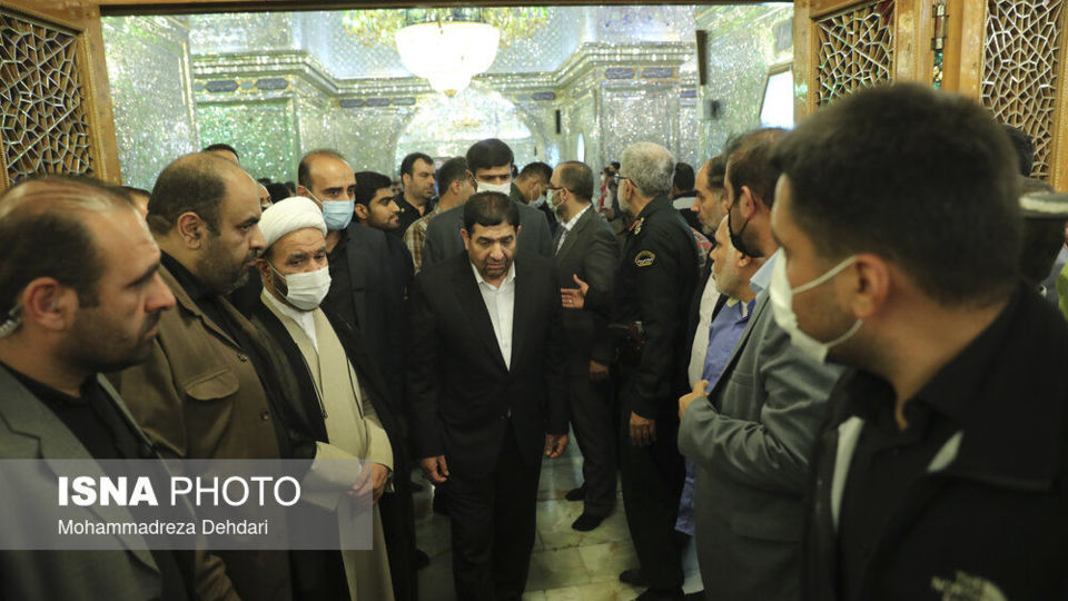 سفر معاون اول رییس جمهور پس از حادثه تروریستی به شیراز