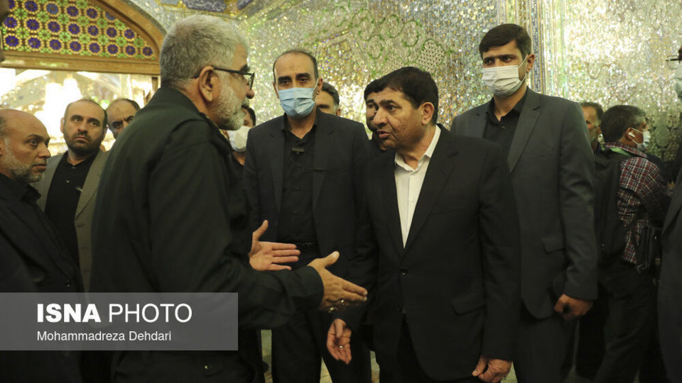 سفر معاون اول رییس جمهور پس از حادثه تروریستی به شیراز