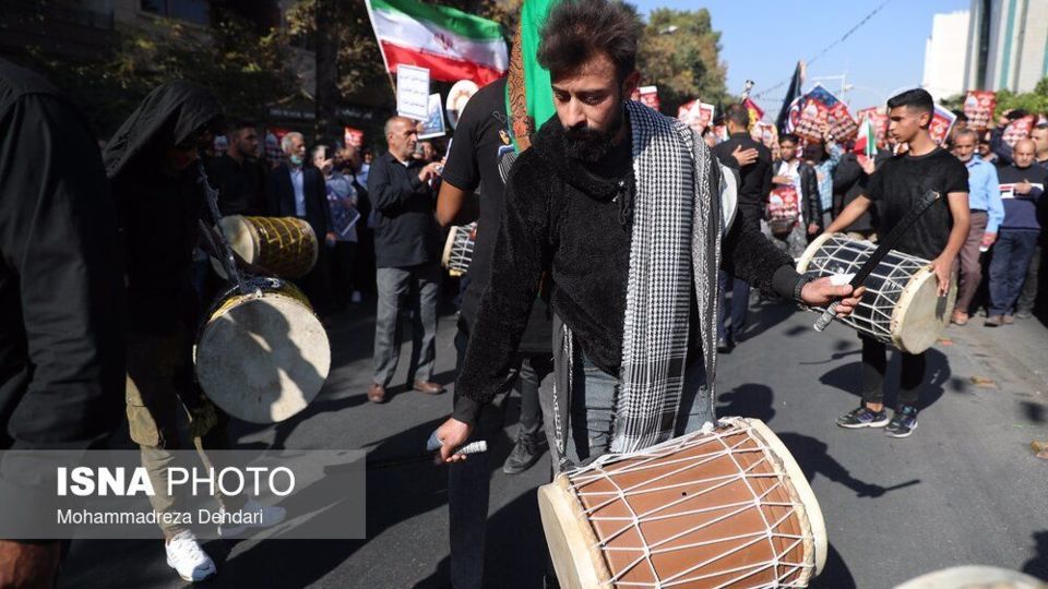 تشییع شهدای حمله تروریستی به حرم شاهچراغ (ع)