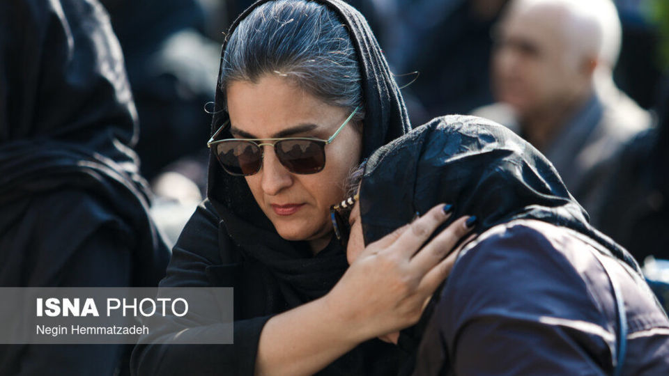 مراسم تشییع پیکر جلال مقامی