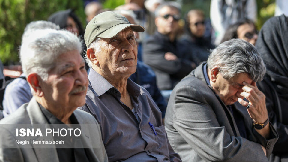 مراسم تشییع پیکر جلال مقامی