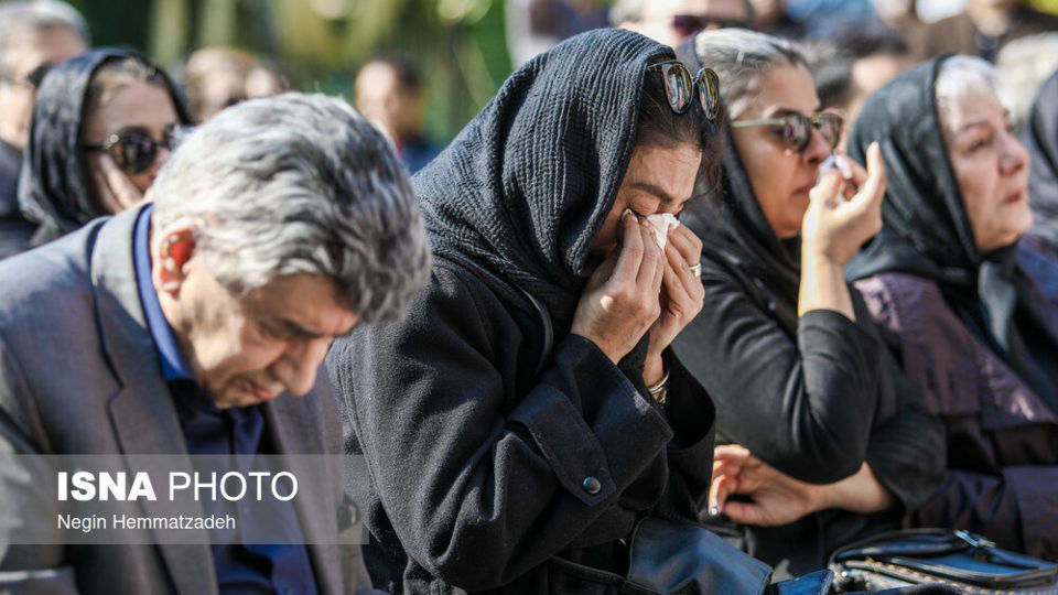 مراسم تشییع پیکر جلال مقامی