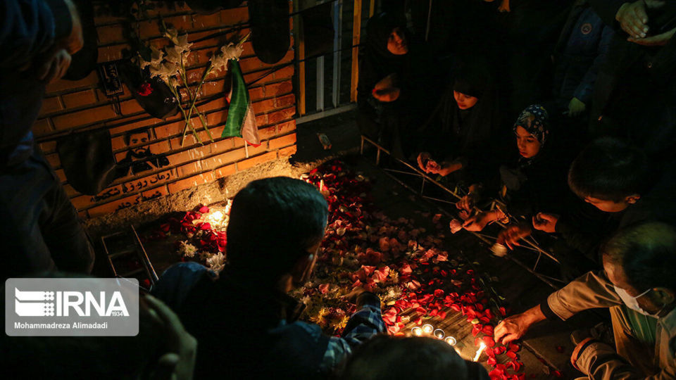 مراسم یادبود شهید آرمان علی‌وردی