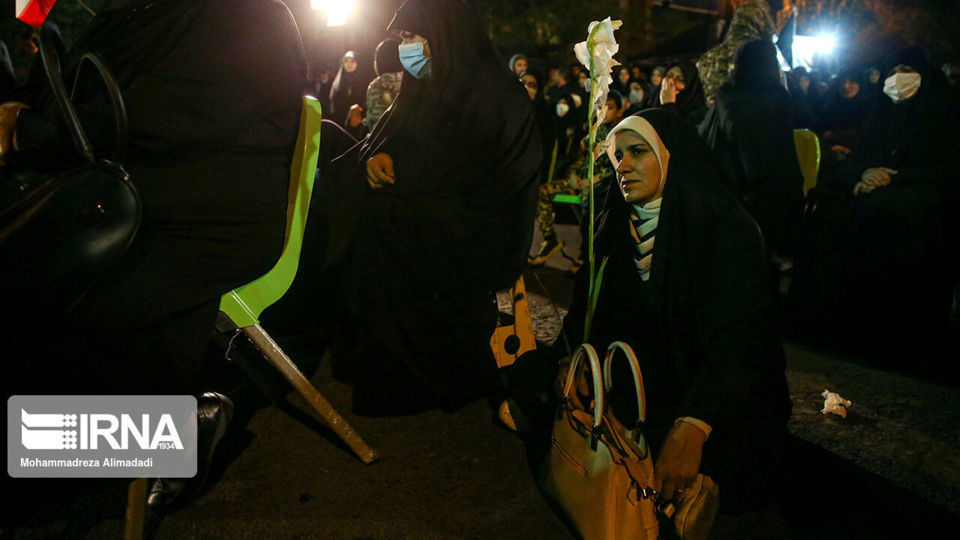 مراسم یادبود شهید آرمان علی‌وردی