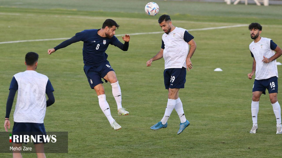  تمرین تیم ملی فوتبال ایران با حضور کارلوس کی‌روش 