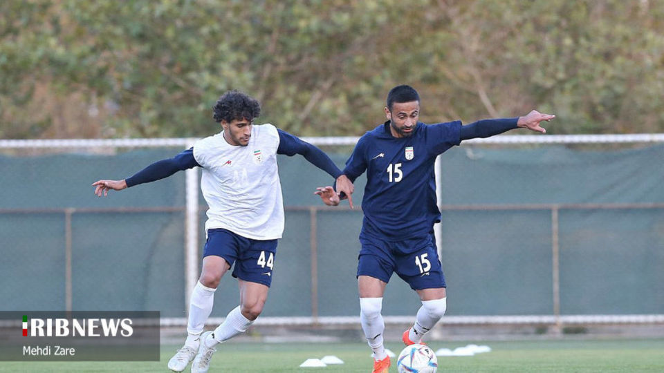  تمرین تیم ملی فوتبال ایران با حضور کارلوس کی‌روش 