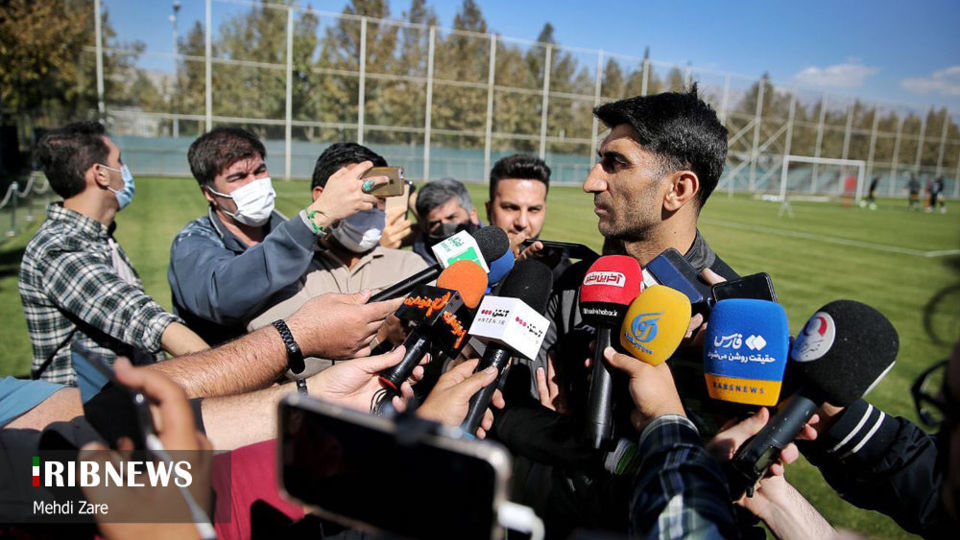  تمرین تیم ملی فوتبال ایران با حضور کارلوس کی‌روش 