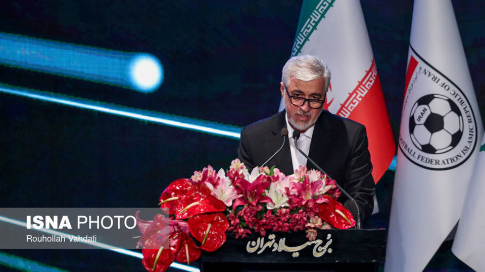 مراسم رونمایی از پیراهن تیم ملی فوتبال