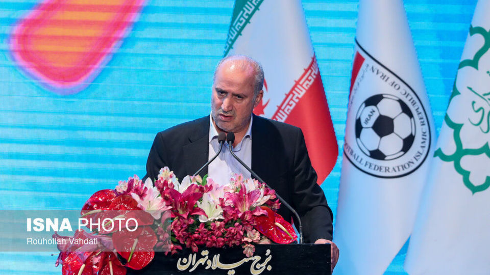 مراسم رونمایی از پیراهن تیم ملی فوتبال