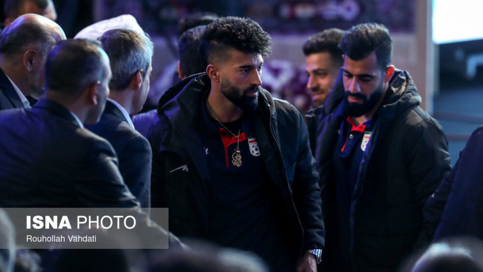 مراسم رونمایی از پیراهن تیم ملی فوتبال