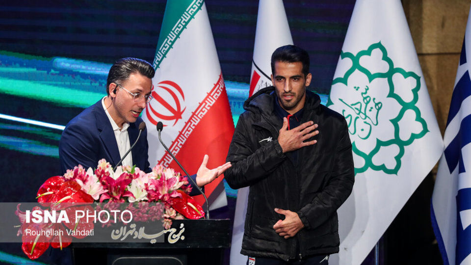 مراسم رونمایی از پیراهن تیم ملی فوتبال