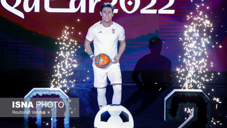 مراسم رونمایی از پیراهن تیم ملی فوتبال