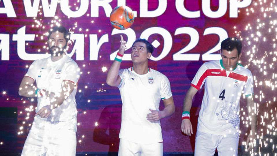 مراسم رونمایی از پیراهن تیم ملی فوتبال