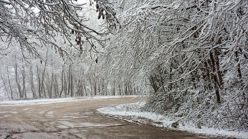  بارش برف در ارتفاعات گیلان 