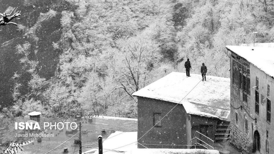 سفید پوش شدن ارتفاعات گیلان