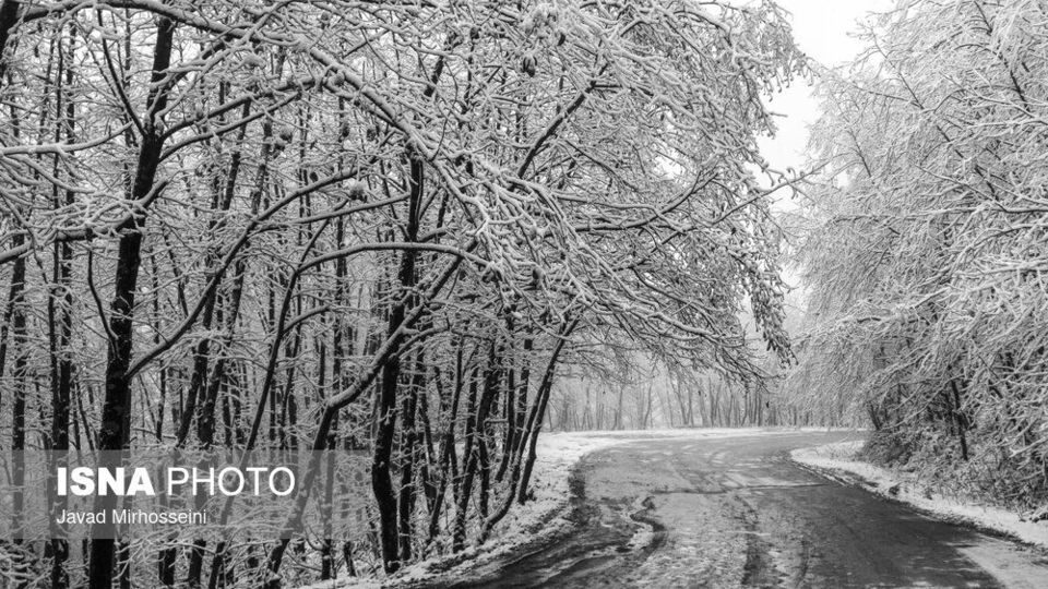 سفید پوش شدن ارتفاعات گیلان