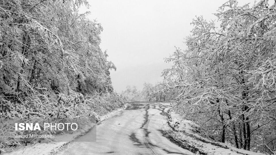 سفید پوش شدن ارتفاعات گیلان