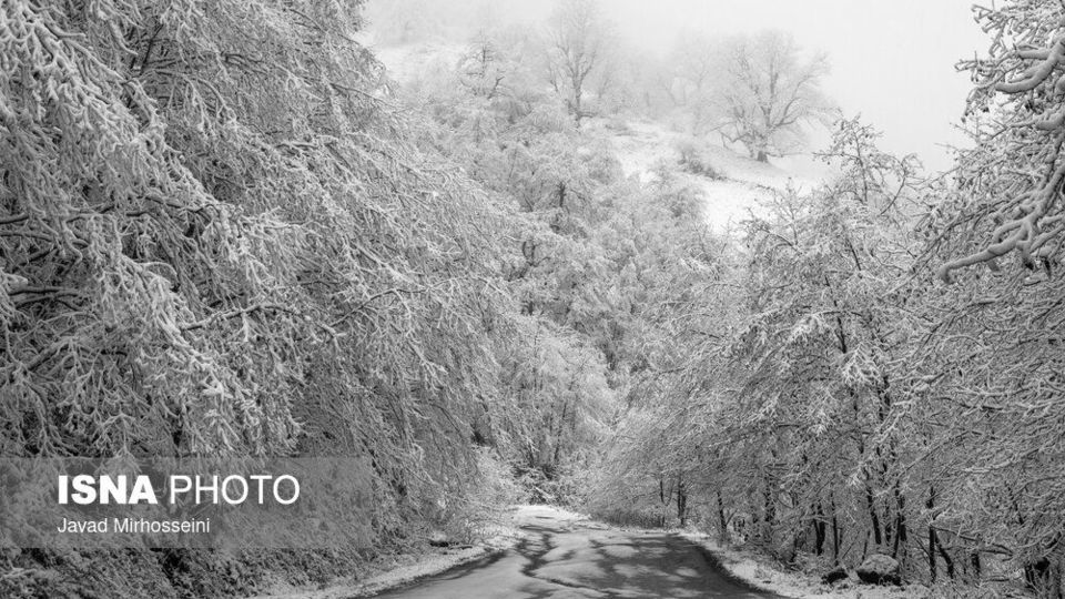 سفید پوش شدن ارتفاعات گیلان